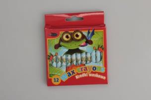 Opakowanie Kredki woskowe 12 kolorów Rexus