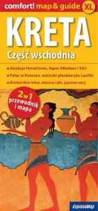 Opakowanie Kreta Część wschodnia 2w1: przewodnik+mapa