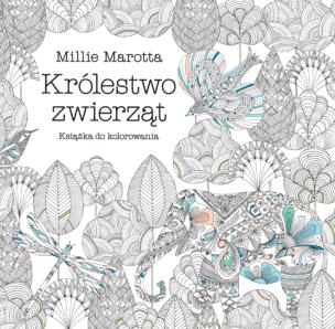 Okładka książki Królestwo zwierząt. Książka do kolorowania
