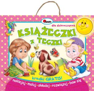 Okładka książki Książeczki z teczki dla dziewczynek
