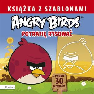 Okładka książki Książka z szablonami. Angry Birds