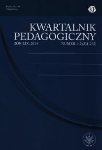 Opakowanie Kwartalnik Pedagogiczny 1-2/2014