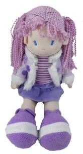 Opakowanie Lalka Laura 35 cm fioletowa