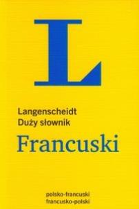 Okładka książki Langenscheidt Duży słownik - Francuski