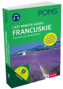 Okładka książki Last Minute audio. Francuskie rozmówki PONS