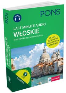 Okładka książki Last Minute audio. Włoskie rozmówki PONS