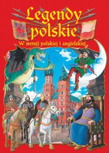 Okładka książki Legendy polskie w wersji pol i ang