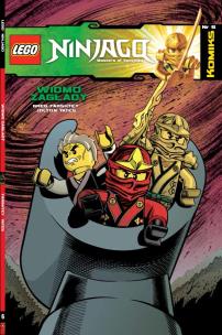 Okładka książki LEGO Ninjago Komiks Tom 6. Widmo zagłady