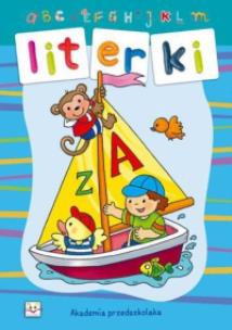 Okładka książki Literki. Akademia przedszkolaka.