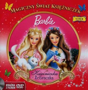 Opakowanie Magiczny świat księżniczek t.8 Barbie jako Księżniczka i Żebraczka + DVD