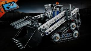 Okładka książki Mała ładowarka gąsienicowa