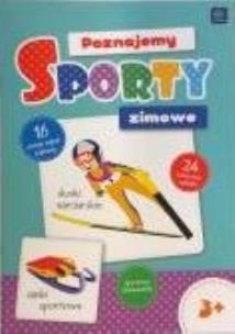 Okładka książki Malowanka. Poznajemy sporty zimowe