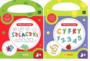 Okładka książki Maluszek poznaje. Kolorowanka z naklejkami MIX