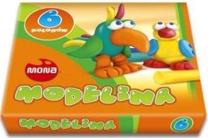 Okładka książki Modelina 6 kolorów MONA