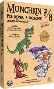 Okładka książki Munchkin 7/8 - Pół Konia, a Uciągnie BLACK MONK