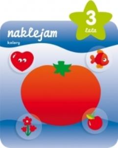 Okładka książki Naklejam kolory 3 lata