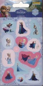 Okładka książki Naklejki Kraina Lodu 6 arkuszy