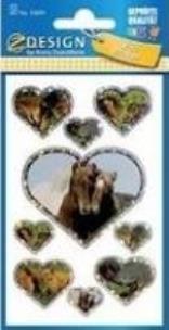 Okładka książki Naklejki papierowe - konie