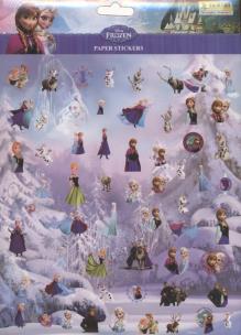 Opakowanie Naklejki papierowe Kraina Lodu