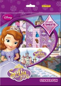 Okładka książki Naklejki Sticker Fun Jej Wysokość Zosia