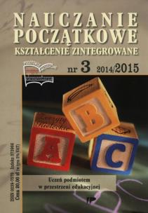 Opakowanie Nauczanie początkowe Kształcenie zintegrowane nr 3 2014/2015