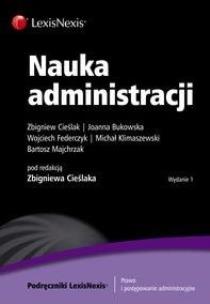 Okładka książki Nauka administracji