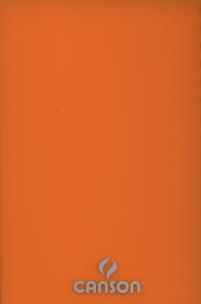 Opakowanie Notes Canson A6 gładki 50 kartek pomarańczowy