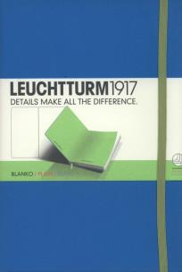 Opakowanie Notes Medium Leuchtturm1917 gładki Bicolore lazurowo - limonkowy