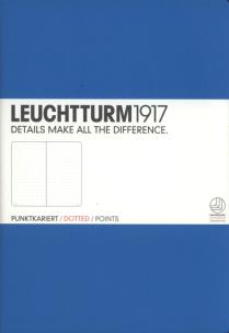 Opakowanie Notes Medium Leuchtturm1917 w kropki lazurowy