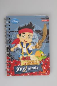 Opakowanie Notes na spirali A6 80 kartek mix