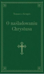 Okładka książki O naśladowaniu Chrystusa - zielony