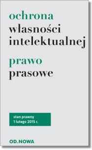 Okładka książki Ochrona własności intelektualnej 01.02.2015