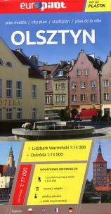 Okładka książki Olsztyn Plan miasta 1:17000