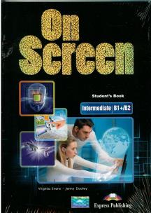 Okładka książki On Screen Intermediate B1/B2 SB+writting book