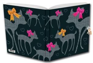 Okładka książki Pamiętnik Bambi z kokardą