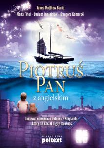Okładka książki Piotruś Pan z angielskim