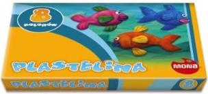 Okładka książki Plastelina 8 kolorów MONA