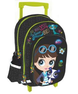 Opakowanie Plecak na kółkach Littlest Pet Shop