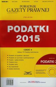 Opakowanie Podatki 2015 nr 8 Część 4 + CD