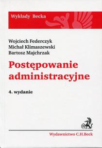 Okładka książki Postępowanie administracyjne