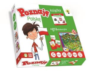 Okładka książki Poznaję Polskę - książka + gra