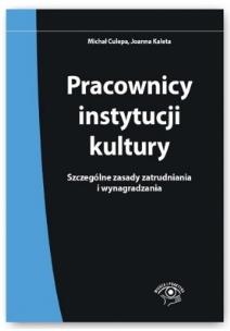 Okładka książki Pracownicy instytucji kultury