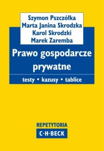 Okładka książki Prawo gospodarcze prywatne