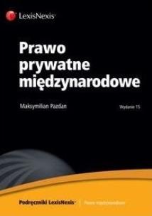 Okładka książki Prawo prywatne międzynarodowe
