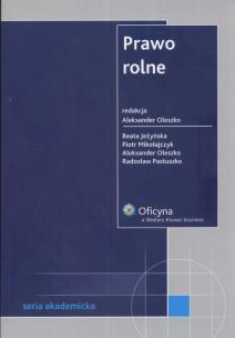 Okładka książki Prawo rolne
