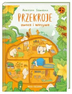 Okładka książki Przekroje: owoce i warzywa