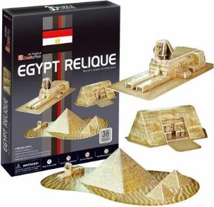 Okładka książki Puzzle 3D Egypt Relique