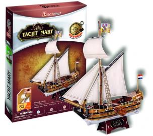 Okładka książki Puzzle 3D Yacht Mary