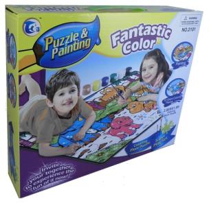 Opakowanie Puzzle do malowania Dinozaury 12