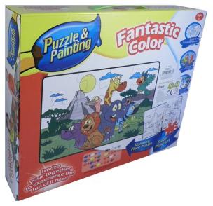 Opakowanie Puzzle do malowania Zwierzęta Afryki 12